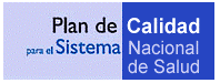 Logo del Plan de Calidad para el Sistema Nacional de Salud