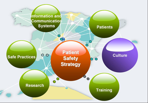 Fields of action of Patient Safey Strategy
