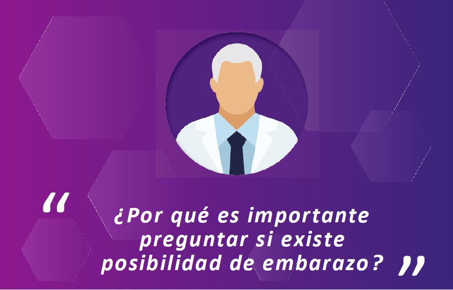 Díptico: ¿Por qué es importante preguntar si existe posibilidad de embarazo?