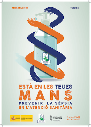 cartel está en tus manos prevenir la sepsis valenciano