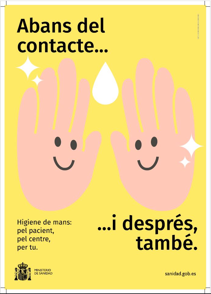 Cartel higiene de manos HM 01. Archivo PDF. Se abrir&aacute; en una ventana nueva